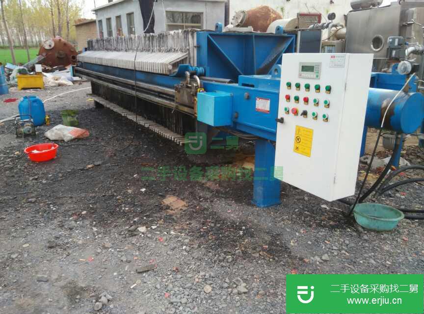 出售二手40平方箱式壓濾機(jī) 二手壓濾機(jī) 板框式壓濾機(jī)