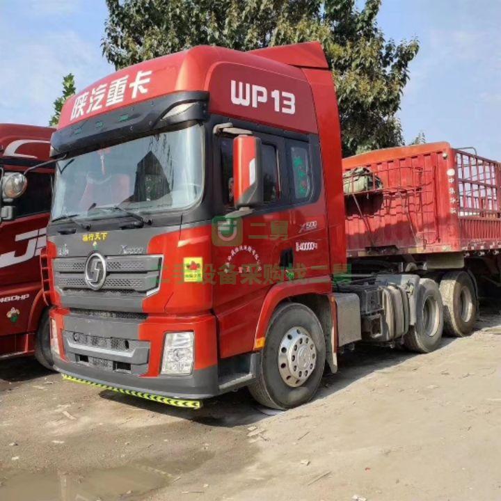 急售9成新陜汽德龍x3000牽引車國五雙驅