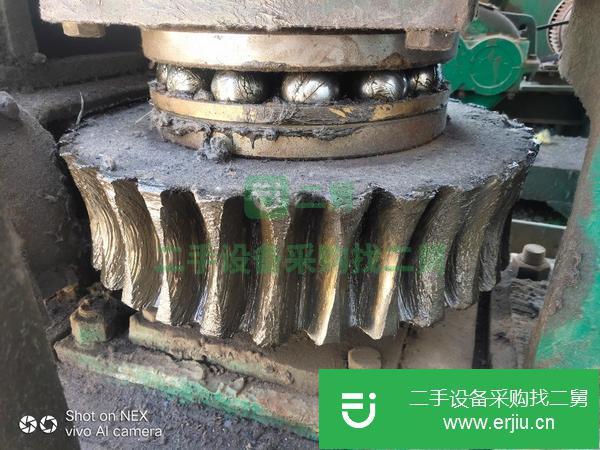 出售二手實心W11-35*2500機械全自動卷板機銅蝸輪