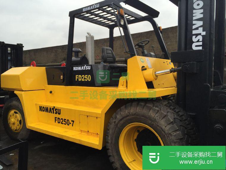 轉讓8成新小松Komatsu FD250-7 25噸內燃叉車