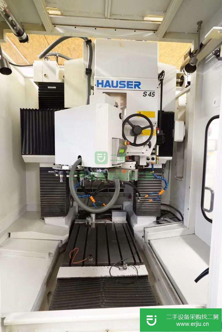 轉讓9成新二手瑞士HAUSER S45-400數控坐標磨床一臺