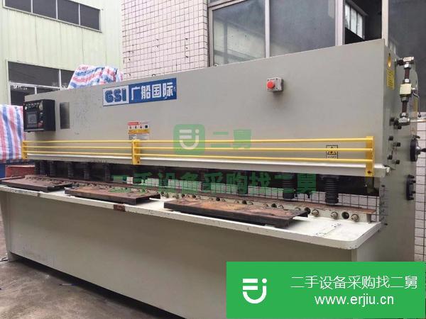 轉讓2017年廣船國際4*3200剪板二手折彎機激光切割機