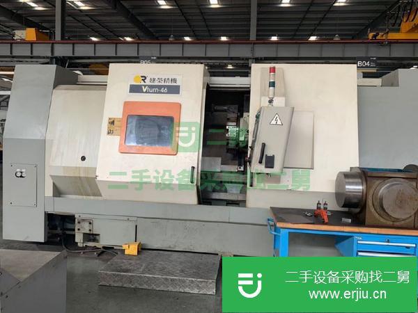 轉讓臺中精機二手大型車床V46(加工長度1.5米)