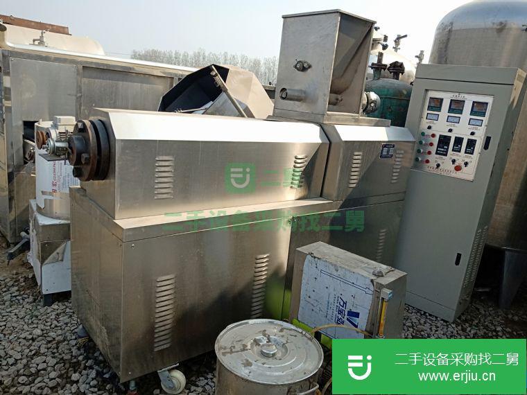 轉讓:出售濟南65型雙螺桿膨化機 食品膨化機 飼料膨化機