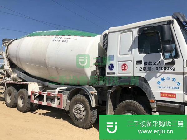 轉讓二手豪沃19年大20方22方攪拌車 可按揭 二手攪拌罐車