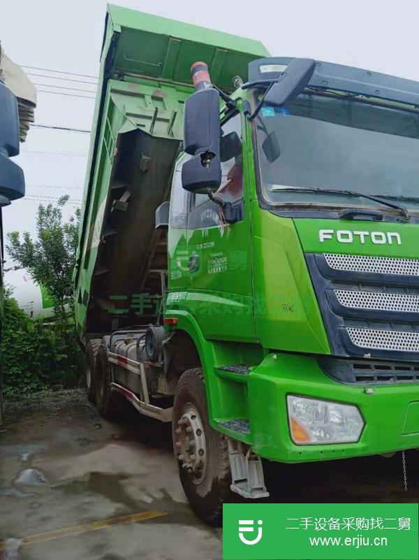 轉(zhuǎn)讓18年二手歐曼自卸車 350馬力 5.8米大箱 后八輪