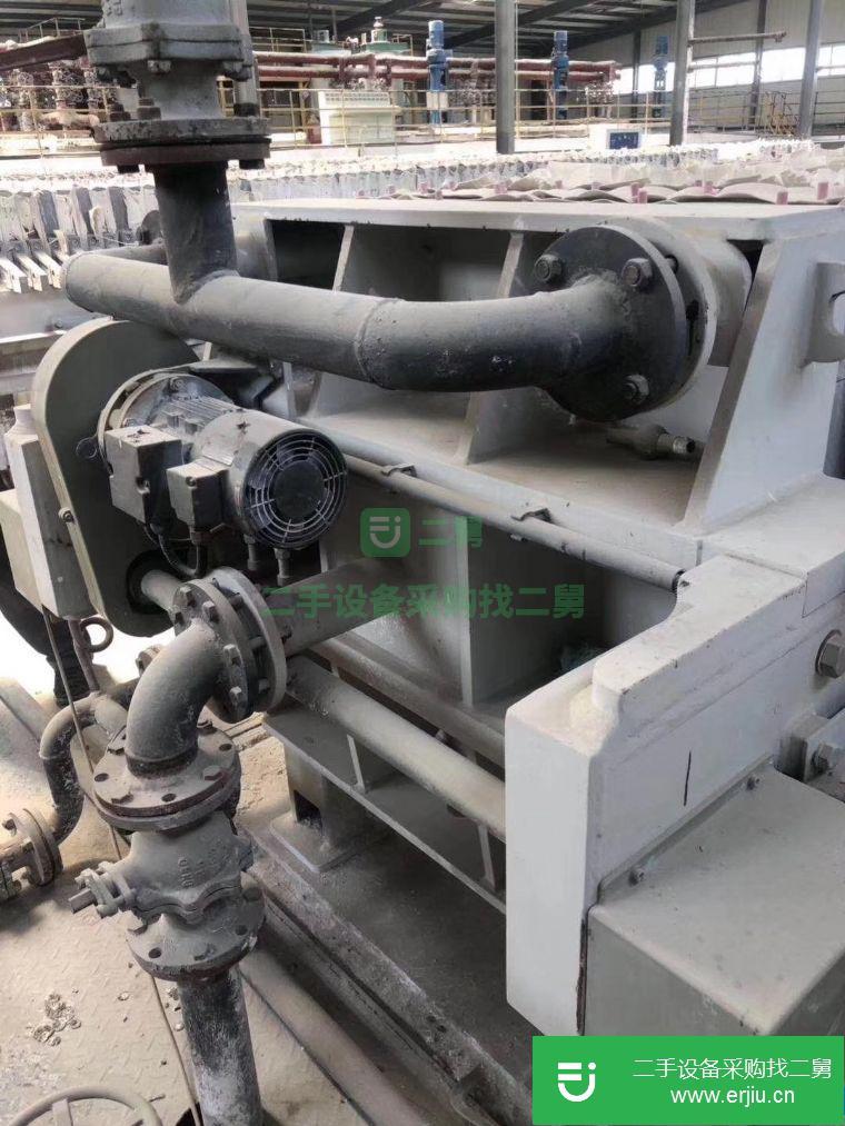轉(zhuǎn)讓:120平方二手京津隔膜壓濾機，反沖洗壓濾機