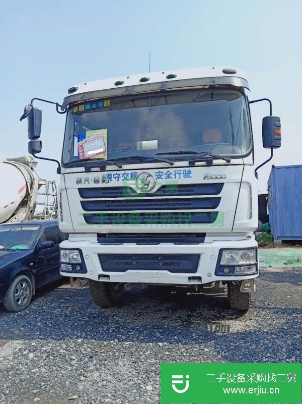 急轉(zhuǎn)16年二手德龍攪拌車(chē) 336馬力 大14方