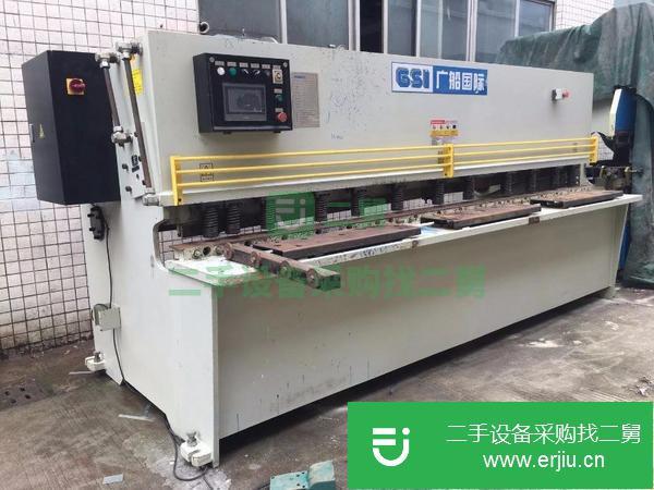 轉讓2017年廣船國際4*3200剪板二手折彎機激光切割機