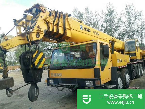 出售二手的07年徐工50k吊車