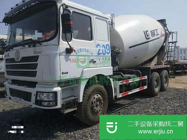 轉(zhuǎn)讓13年陜汽德龍大12方混凝土攪拌罐車