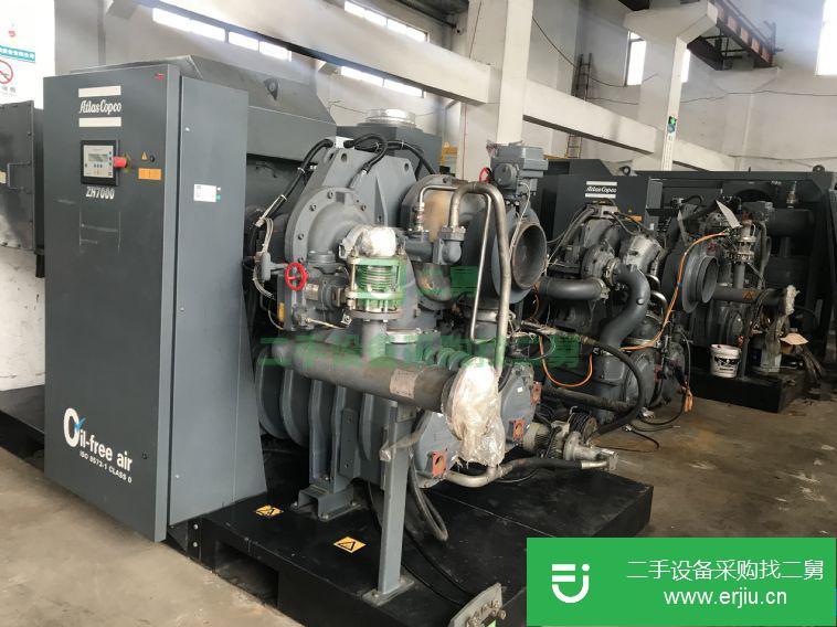 轉讓:8成新阿特拉斯ZH7000離心式空壓機