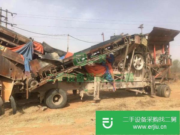 移動(dòng)式破碎機(jī)日產(chǎn)3000噸生產(chǎn)線低價(jià)出售