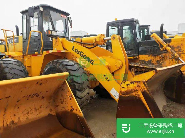 轉讓二手柳工龍工臨工50加長臂側翻裝載機