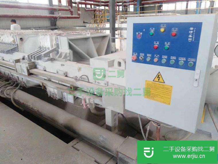 轉(zhuǎn)讓:120平方二手京津隔膜壓濾機，反沖洗壓濾機