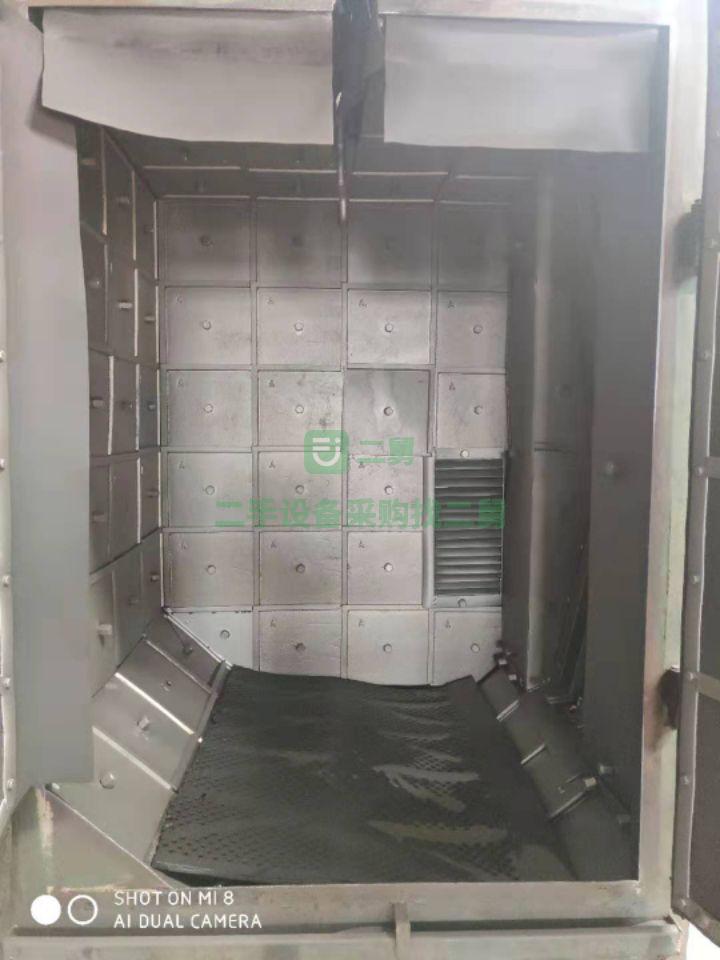 急售9成新376吊鉤式拋丸機大豐機械