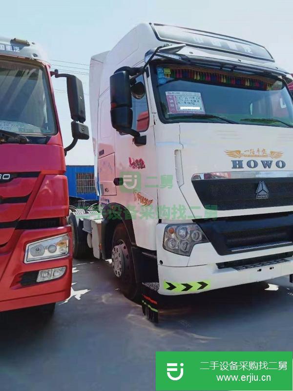 轉讓處理一批二手豪沃牽引車 540馬力 雙驅輕體 國五