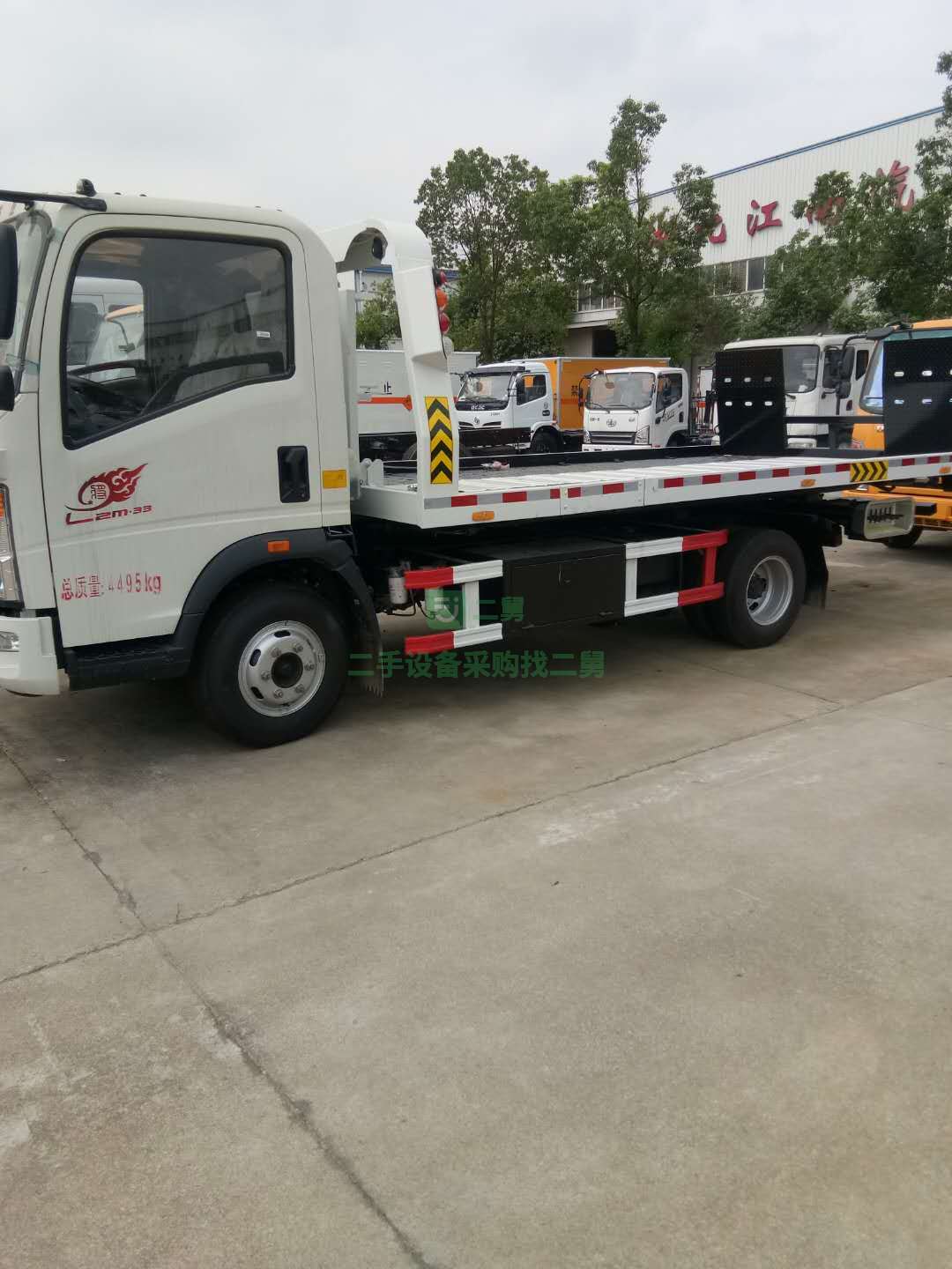 藍(lán)牌一拖二清障車/救援車/拖車低價出售