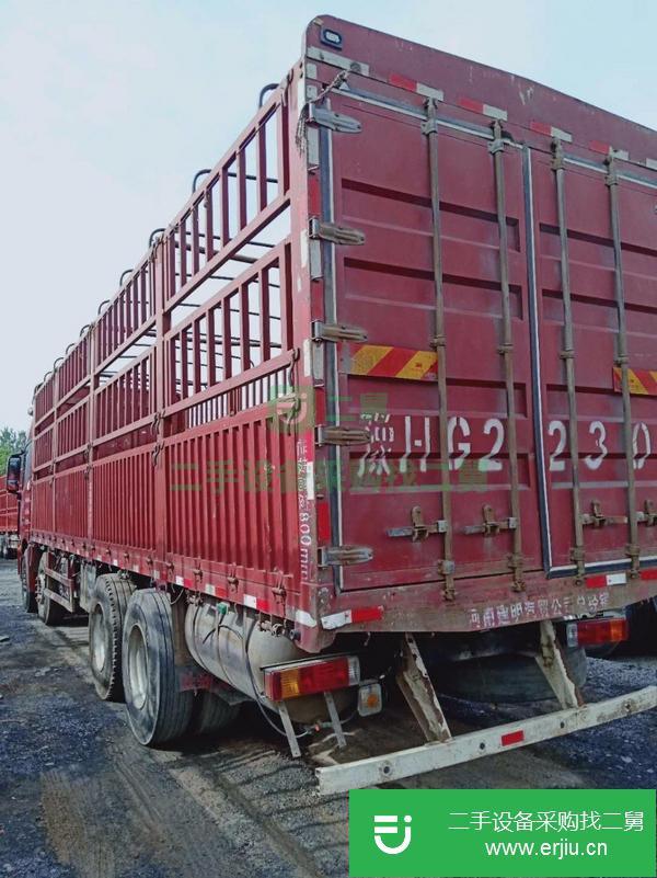 轉讓15年二手歐曼高欄單車 336馬力 前四后八輪牽引車