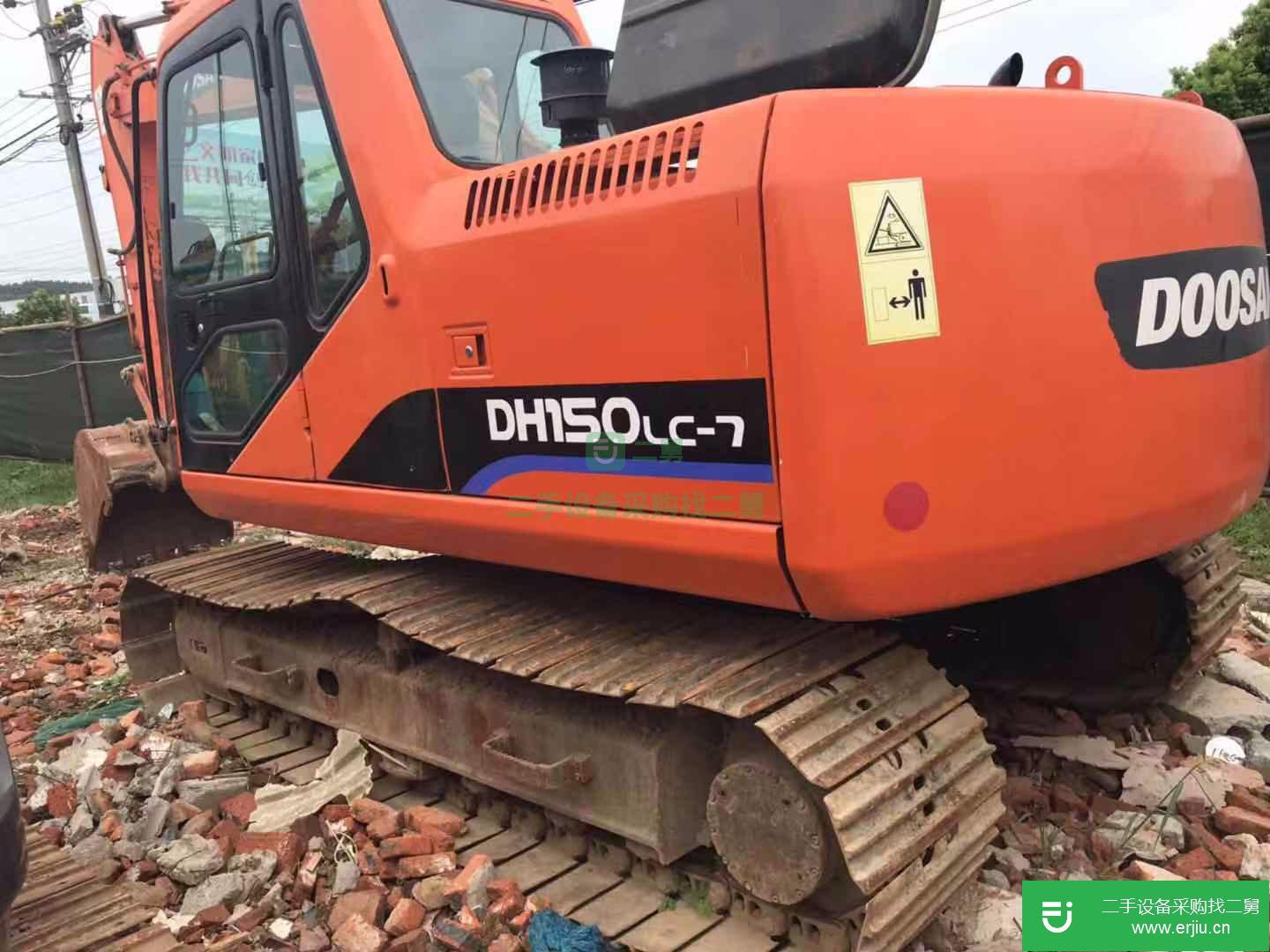 斗山 DH150W-7 挖掘機(jī) (二手挖掘機(jī)手續(xù)齊全)