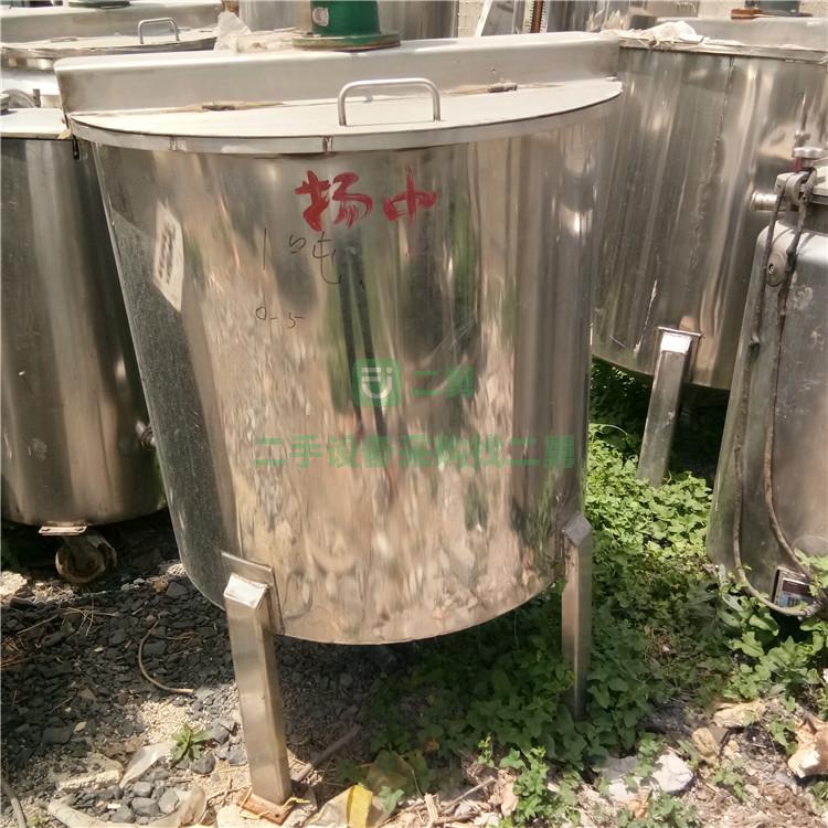 二手不銹鋼儲存罐  不銹鋼攪拌罐