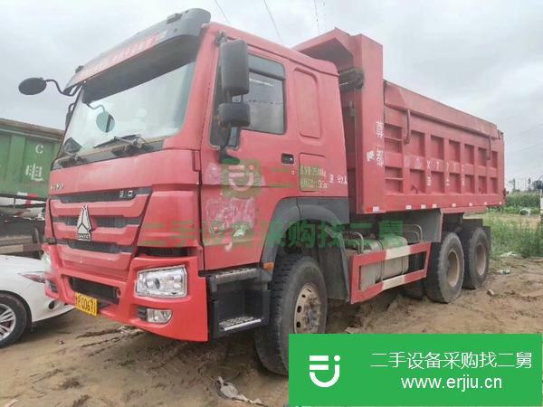 轉讓處理二手豪沃國四后八輪自卸車 手續齊全 二手工程翻斗車