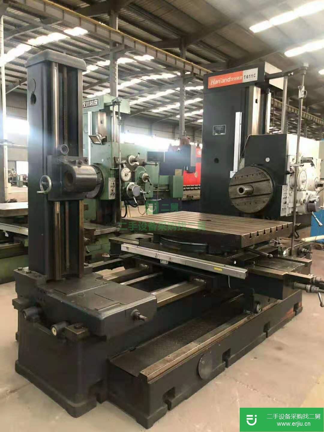 安裝少用賠本處理二手【漢川T611C臥式銑鏜床】