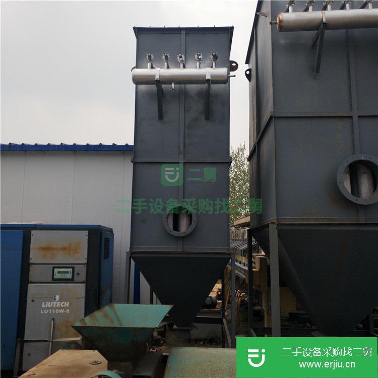 出售二手脈沖式布袋除塵器 工業鍋爐倉頂除塵器 旋風二手除塵設備