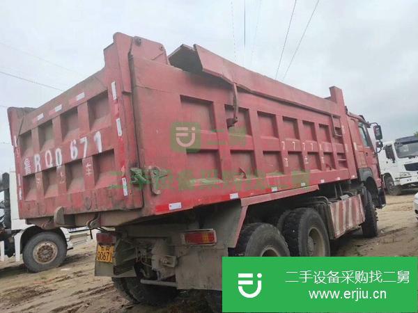 轉讓處理二手豪沃國四后八輪自卸車 手續齊全 二手工程翻斗車