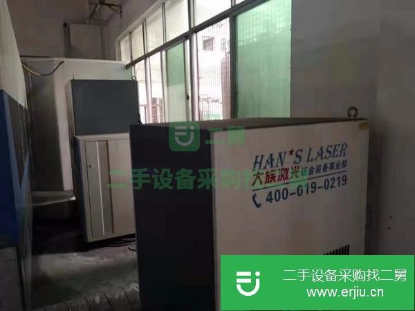 轉讓2017年大族3000瓦光纖激光切割機二手折彎機剪板
