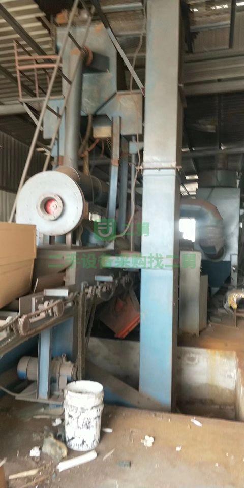 急售8成新拋丸機(jī)江蘇無(wú)錫通過(guò)式拋丸機(jī)