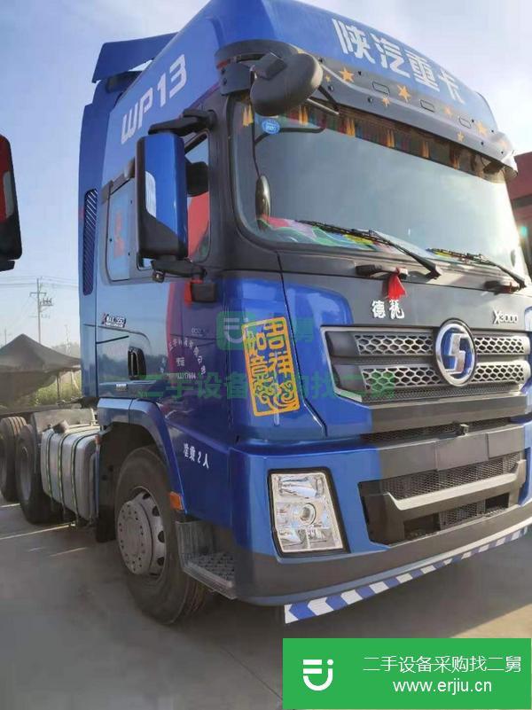 轉(zhuǎn)讓二手德龍X3000 550馬力輕體帶液緩牽引車 國五 18年5月上戶
