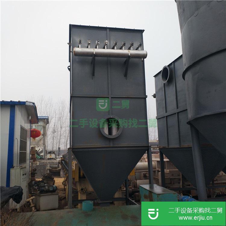 出售二手脈沖式布袋除塵器 工業鍋爐倉頂除塵器 旋風二手除塵設備