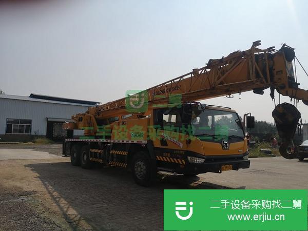 誠心出售二手的九成新的14年徐工國四25K5-1汽車吊