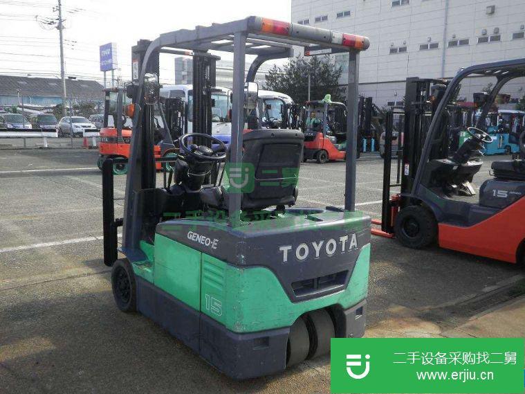 轉讓8成新二手豐田7FB15 1.5噸叉車一臺