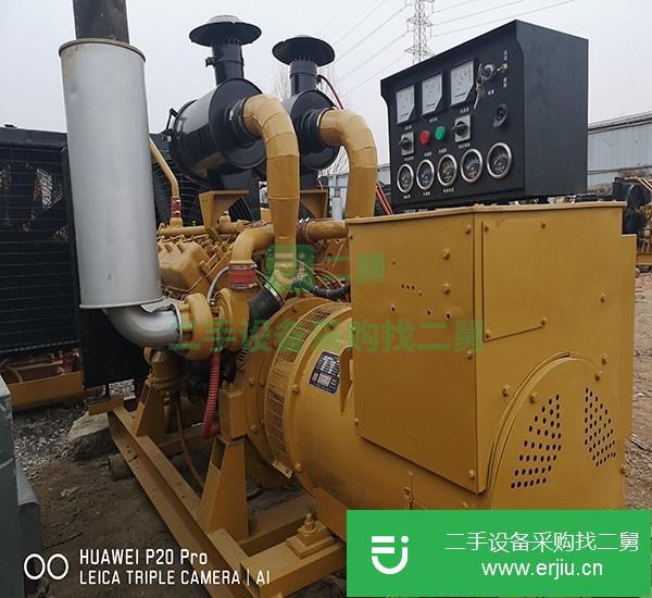 轉讓四百千瓦二手柴油發電機組九成新國產原裝閑置待處理