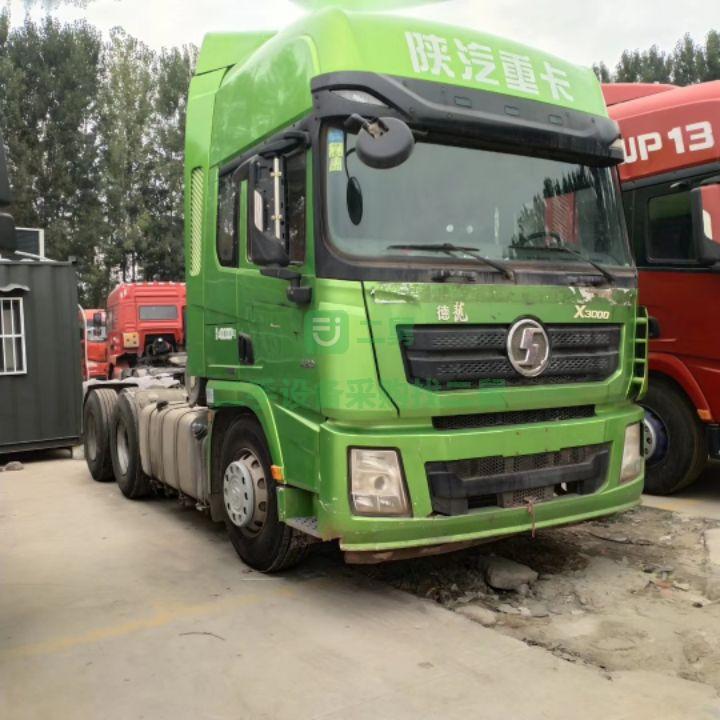 出售二手牽引車陜汽德龍x3000   國五排放雙驅可分期或全款