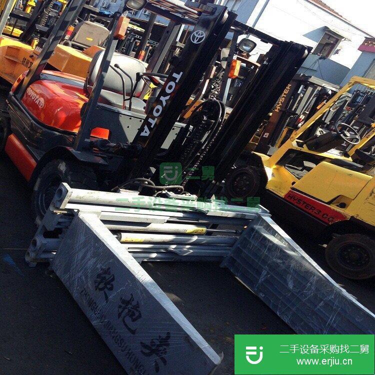 二手3噸廢紙平包夾叉車轉讓，銅陵免費送貨