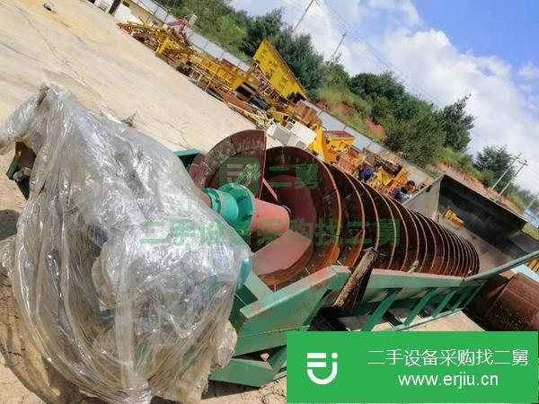 砂石料生產線設備洗砂機滾筒篩低價出售