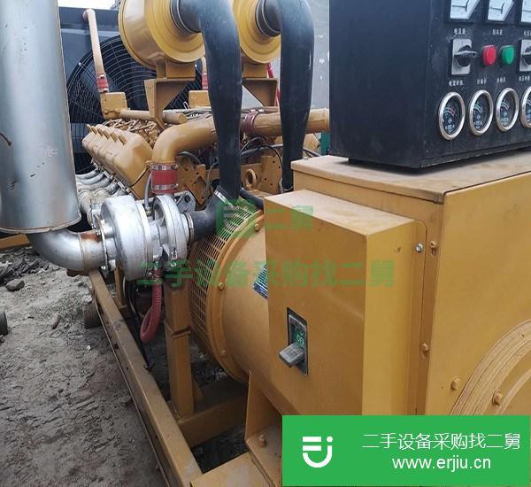 轉讓四百千瓦二手柴油發電機組九成新國產原裝閑置待處理