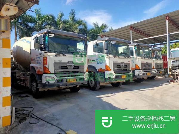 轉讓二手的日野大12方攪拌車