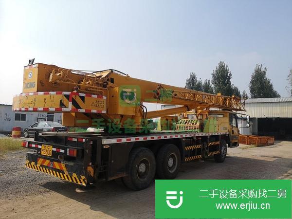 誠心出售二手的九成新的14年徐工國四25K5-1汽車吊