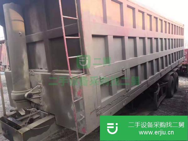 轉讓急售一批10.5米后翻半掛車 原車原版