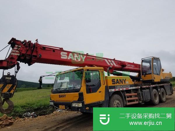 轉讓10年三一25噸四節臂吊車