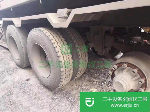 轉讓急售一批10.5米后翻半掛車 原車原版