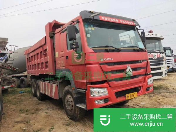 出售15臺14年9月國四豪沃5.6米自卸車可分期付款出售