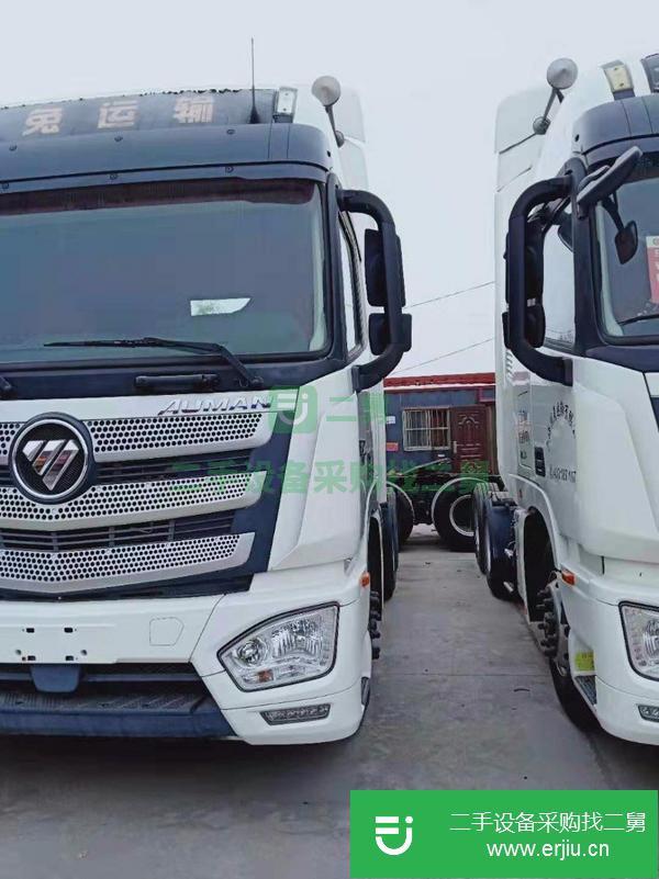 轉(zhuǎn)讓處理18年二手歐曼牽引車 460馬力 雙驅(qū)輕體