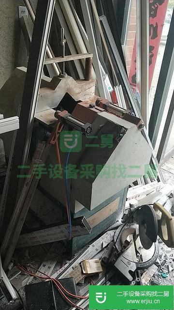 出售二手的九成新的斷橋鋁塑鋼門窗設備