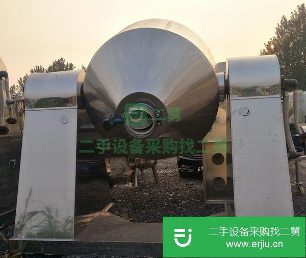 轉讓二手2000L搪瓷回轉真空干燥機