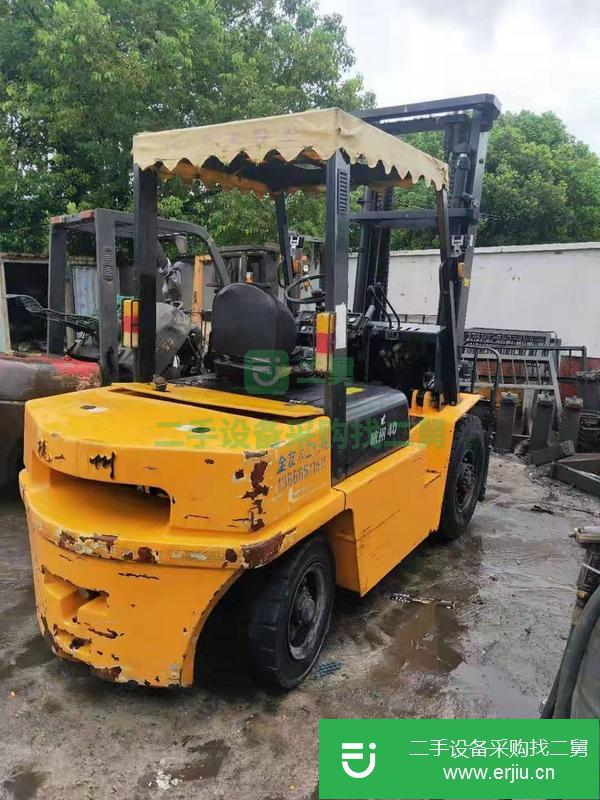 杭州叉車4噸升高4米低價轉讓